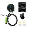 Nabíjacia stanica pre EV QOLTEC 52432 Type2 22 kW WLAN s LCD displejom