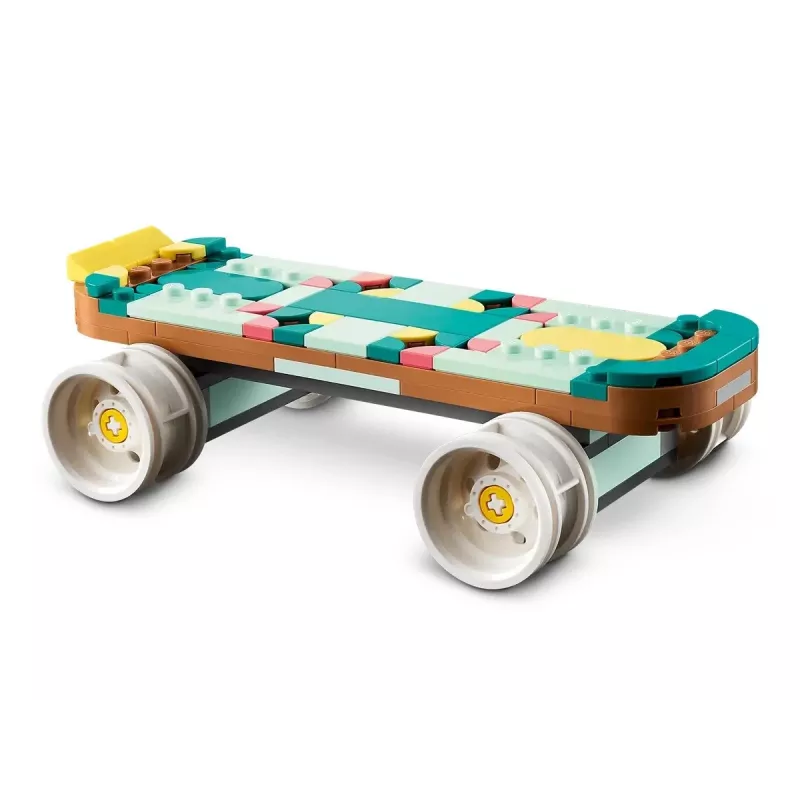 LEGO Creator stavebné retro kolieskové korčule set 31148 2-in-1 model, 342 dielov, 140×160×70 mm