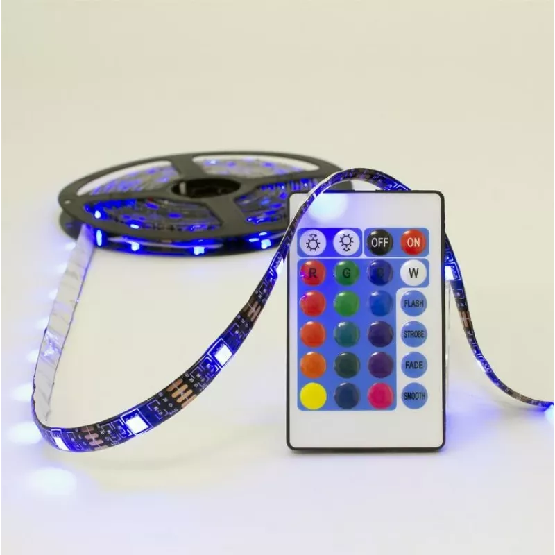 White Shark Helios LED-05 RGB LED pásik s diaľkovým ovládačom