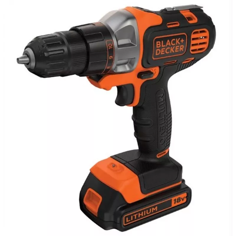 Black & Decker MT218KB vŕtačka 800 ot/min čierna, oranžová 1,46 kg