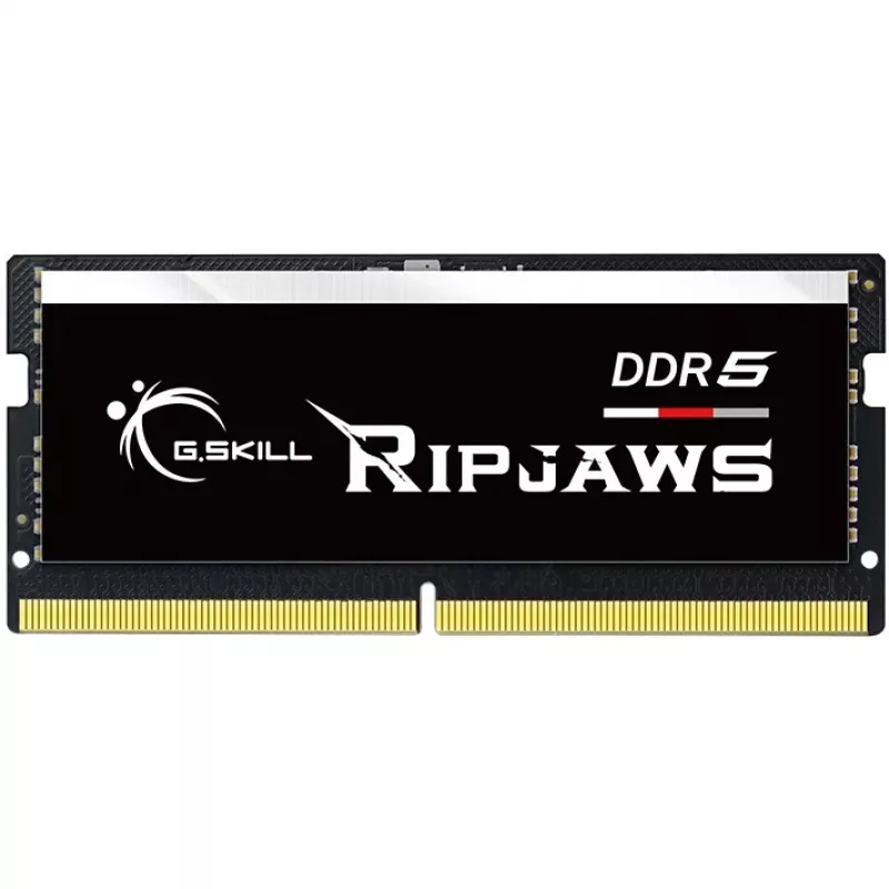 SO-DIMM 32 GB DDR5-4800 (2x 16 GB) Dual-Kit, operačná pamäť čierna, F5-4800S3434A16GX2-RS, Ripjaws, INTEL XMP