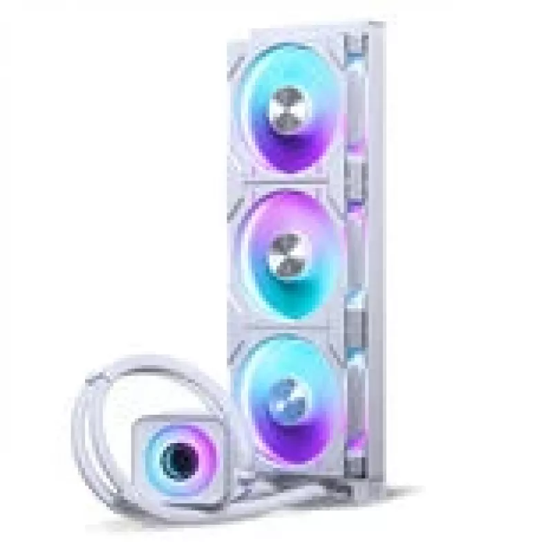All-in-One kvapalinový CPU chladič PHANTEKS Glacier One 360D30 X2 DRGB 360 mm biely