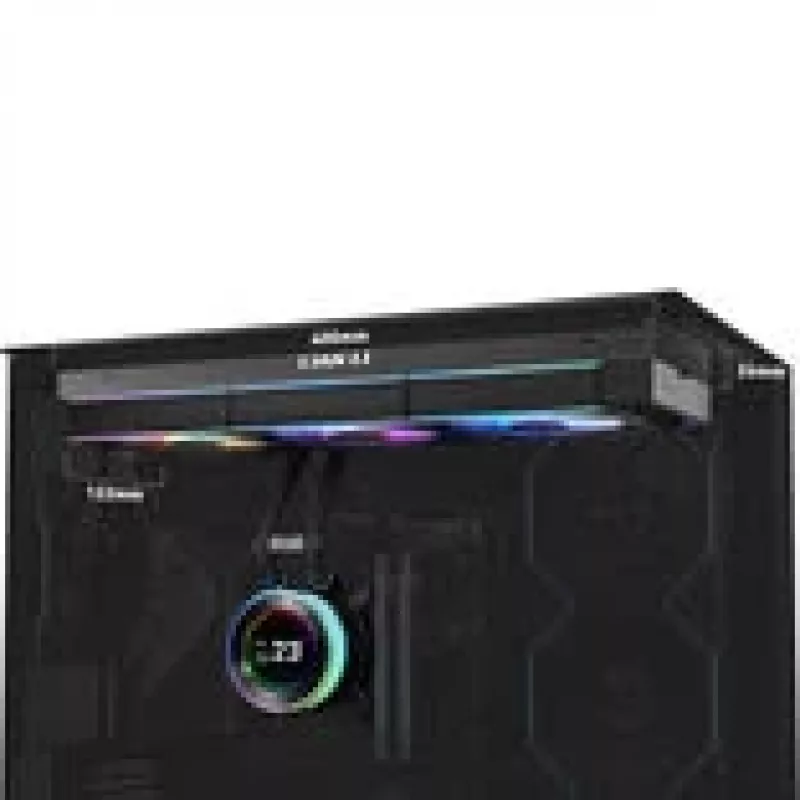 Lian Li GA II Hydroshift II LCD-C 360CL procesorový All-in-One kvapalinový chladič 12 cm čierna 1 ks