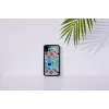 Ochranné puzdro iKins pre iPhone XR – čierny dizajn Poppin Rock