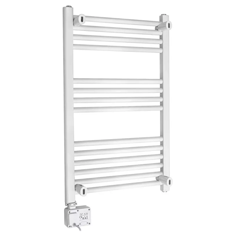 Elektrický kúpeľňový radiátor Adler AD 7824 600 W, biela, IP24, na stenu, 500×900 mm