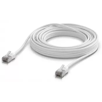 Sieťový kábel Ubiquiti UACC-Cable-Patch-Outdoor-C6A-8M-W RJ-45 Cat6a 8 m biely