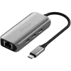 Satechi dokovacia stanica 4-in-1 ST-H3C25EM USB-C 3.2 Gen2 sivá (ST-H3C25EM)