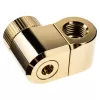 Fitting EK Water Blocks mosadz zlatá 33 mm