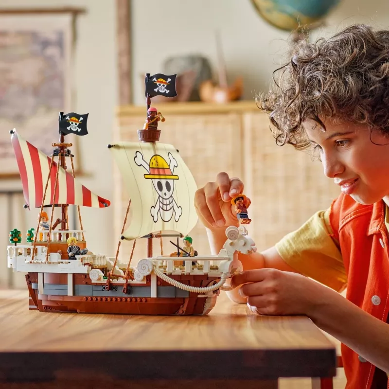 LEGO sada The Going Merry pirátska loď 75639 — One Piece model z kociek