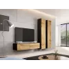 Cama TV stojan VIGO 140 30/140/40 čierny/dub wotan