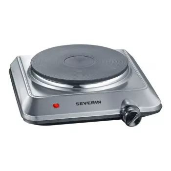 SEVERIN KP 1092 - Elektrická varná platňa - 1,5 kW - kefovaná nehrdzavejúca oceľ