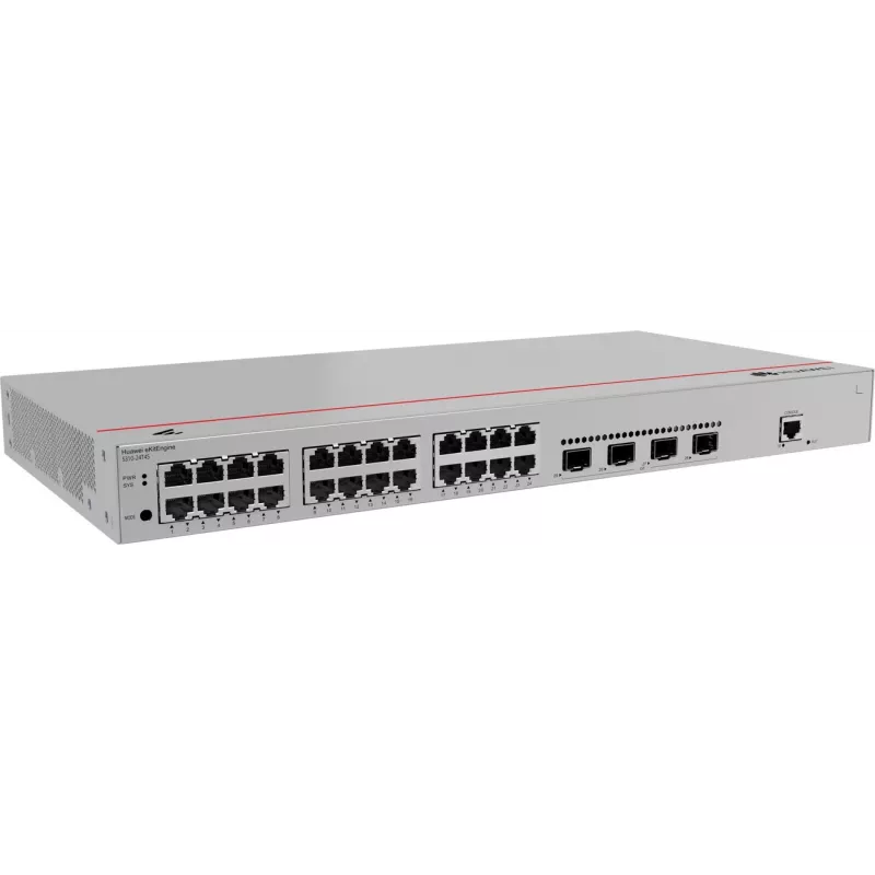 HUAWEI eKit S310 Series S310-24T4S spravovaný L2+ Gigabit Ethernet (10/100/1000) 1U sivý