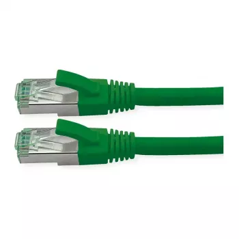 Sieťový kábel ROLINE Recycled Material 21.45.3239 RJ-45 Cat6a 20 m zelený