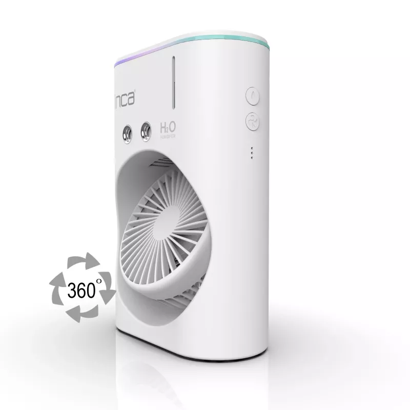 Prenosný rozprašovací ventilátor Inca IMF-10B biely