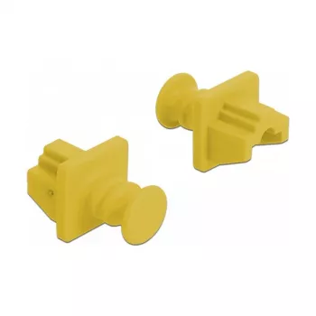 Protiprachová krytka DeLOCK 86511 RJ-45 10 kusov