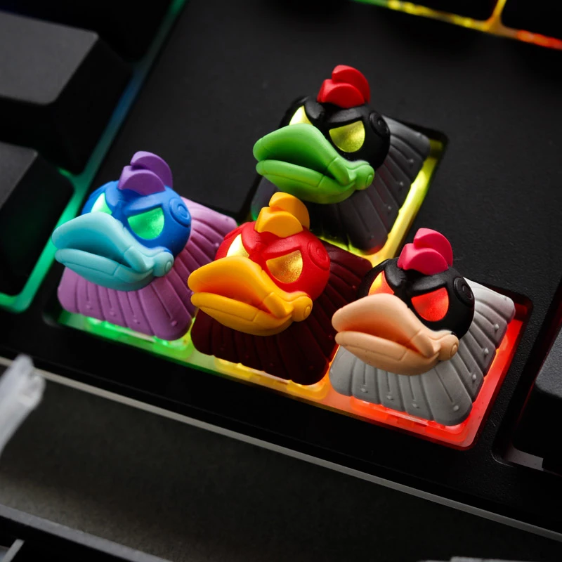 Sada klávesových krytiek Ducky League Rocket DKL-RK-MX — sada klávesových krytiek Ducky pre mechanické klávesnice