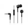 Káblový In-Ear headset Panasonic RP-TCM115E — 1,2 m kábel, 10–24000 Hz, 12 g, biela