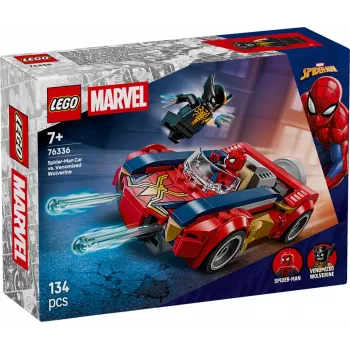 LEGO MARVEL 76336 Spider-Man Auto vs. Venomized Wolverine
