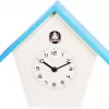 NeXtime hodiny 3108bl Birdy, 24,5x25,5x9,8 cm, nástenné, modrá/biela