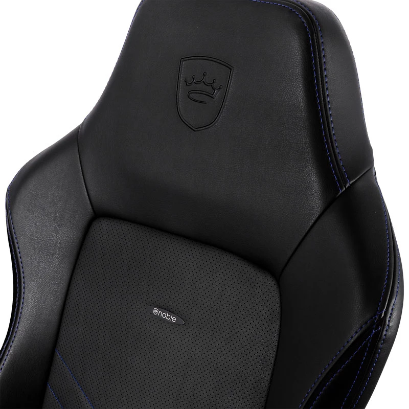 noblechairs HERO gamingová stolička - čierna/modrá