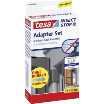 Sada adaptérov Tesa 55193-03 pre Alu Comfort sieťku proti hmyzu