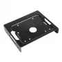 Akasa AK-HDA-01 - adaptér pozície disku - 5,25 na 3,5 / 2,5 (8,9 cm na 8,9 / 6,4 cm)