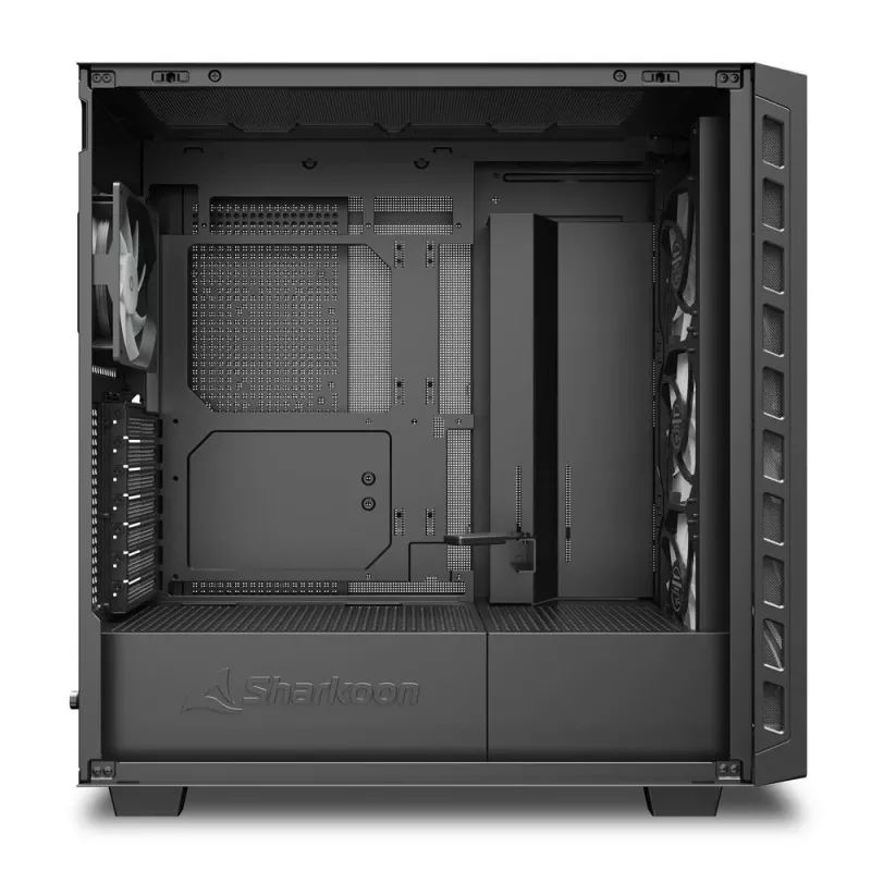Sharkoon REBEL C80G RGB Midi Tower čierna