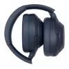 Slúchadlá Sony WH1000XM4L.CE7, circumaurálne, káblové & bezdrôtové (Bluetooth, USB-C), modré, cez hlavu