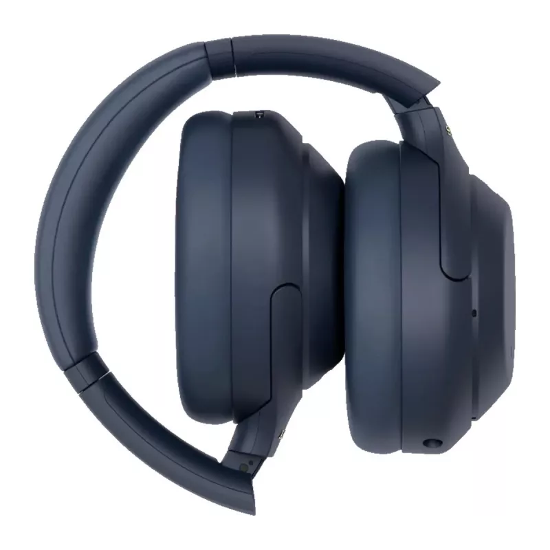 Slúchadlá Sony WH1000XM4L.CE7, circumaurálne, káblové & bezdrôtové (Bluetooth, USB-C), modré, cez hlavu