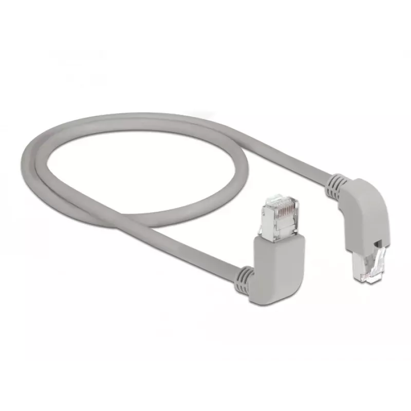 Sieťový kábel DeLOCK 85861 RJ-45 Cat6 0,5m sivý