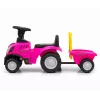 Odstrkovadlo milly mally T7 traktor (ružové) detské odstrkovadlo