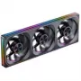 Ventilátor do skrine Jonsbo ZA-420BR PWM Reverse ARGB — 3×140 mm, čierny