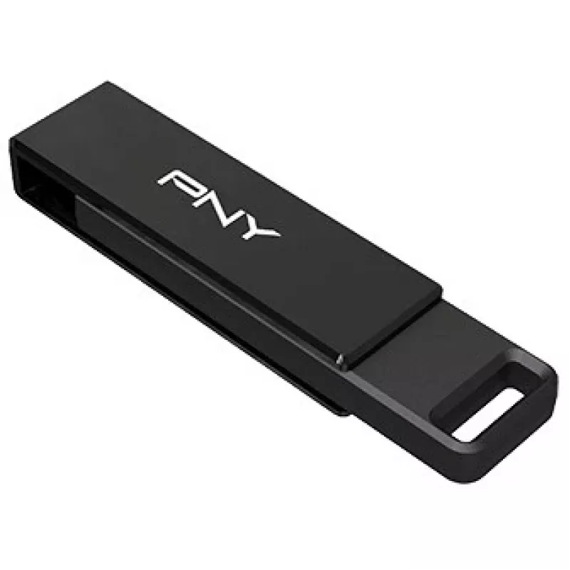 PNY Elite-X USB kľúč 64 GB USB Type-C 3.2 Gen 1 (3.1 Gen 1) čierny (P-FDI64GELTXC-GE)