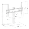 TV stojan MACLEAN MC-386 pre 32 inch až 75 inch televízory, do 40 kg, VESA 600x400 mm, otočný, voľne stojaci