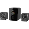 Defender V12 65212 počítačové reproduktory 2.1, 11 W, subwoofer 5 W, napájanie cez USB, LED podsvietenie, čierne, 115 x 130 x 223 mm