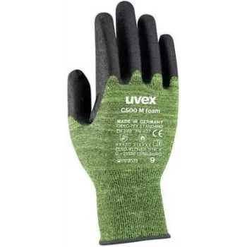 Uvex 60498 antracit - limetková - čierna viskóza - polyamid (6049810)