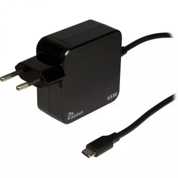 Nabíjačka Inter-Tech PD-2045 univerzálna čierna AC pre interiér 20V USB-C