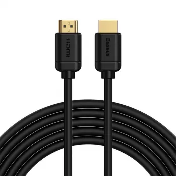 Baseus 2x HDMI 2.0 4K 60Hz kábel, 3D, HDR, 18 Gbit/s, 5 m (čierna)