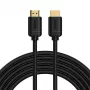 Baseus 2x HDMI 2.0 4K 60Hz kábel, 3D, HDR, 18 Gbit/s, 5 m (čierna)