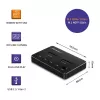 Qoltec 52274 M.2 SSD dokovacia stanica | NVMe | SATA | USB-C | DUAL 2 x 2TB