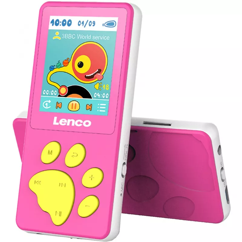 Lenco XEMIO-560PK MP3/MP4 prehrávač 8 GB ružový (XEMIO-560PK)