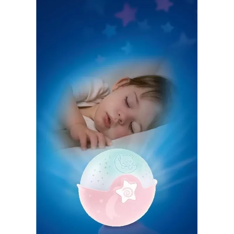 Projektor 2v1 ružový