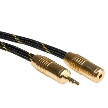 ROLINE Gold - predlžovací audio kábel - stereo mini jack konektor samec (W)