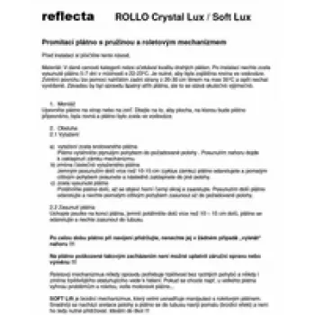 Projekčné plátno Reflecta CrystalLine rolovacie 176x176 cm