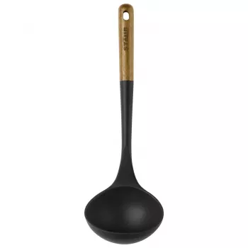 Naberačka na prach - 31 cm, hnedo-čierna
