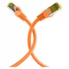 RJ45 patch kábel Cat.6A S/FTP LSZH Cat.7 kábel oranžový