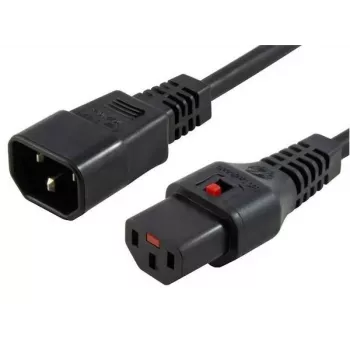 Microconnect PC1024 napájací kábel čierny 1 m konektor samica C13 konektor samica C14