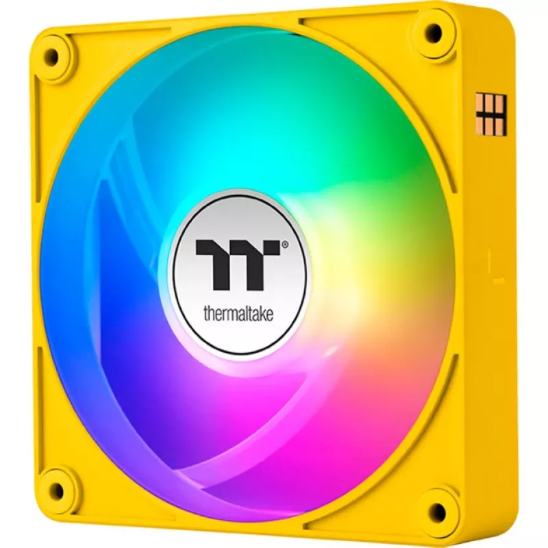 Thermaltake CT120 EX ARGB 120 mm žltý 3-balík skriňový ventilátor