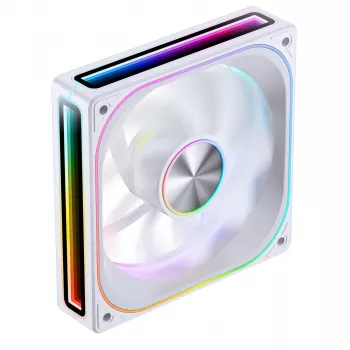 Chladiaci ventilátor Jonsbo ZA-120 Reverse Blade PWM ARGB 120 mm biely