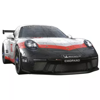 3D puzzle Ravensburger Iconics Porsche 911 GT3 Cup – modelová stavebnica